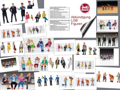 Abkndigung von LGB Figuren - 