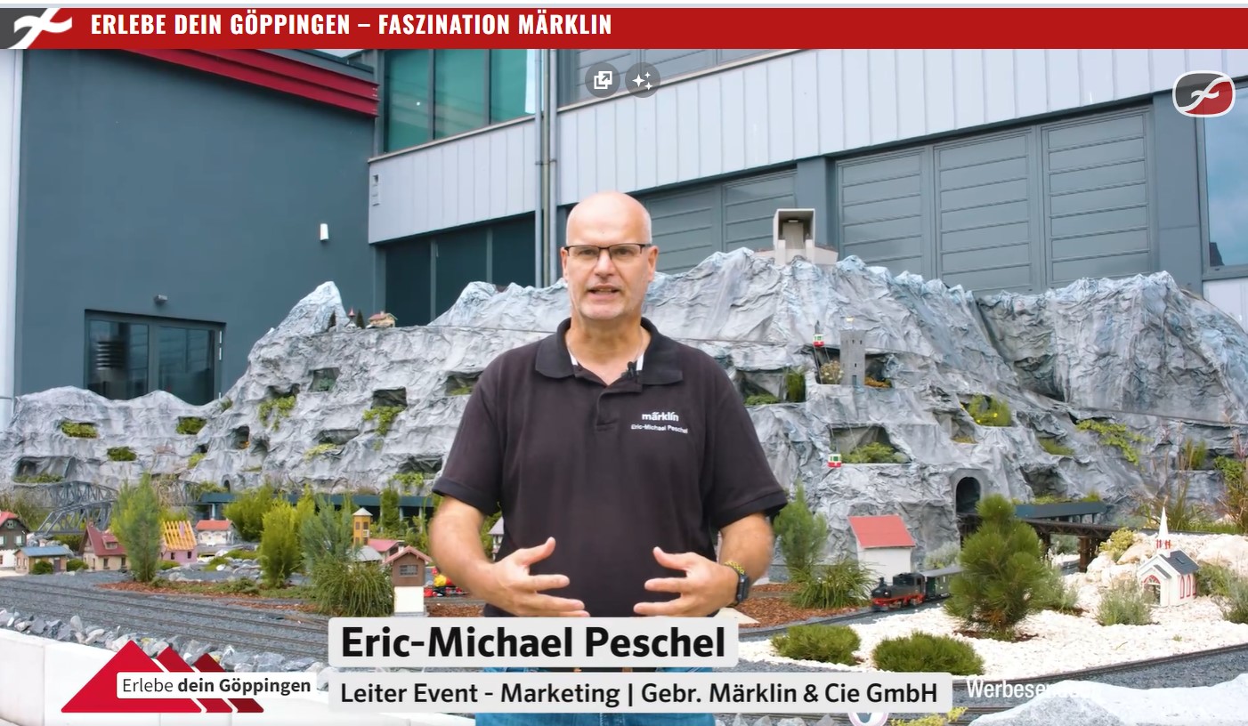 Lang ist es nicht mehr hin bis zu den Mrklintagen und der internationalen Modellbahn Ausstellung im September in Gppingen. Die Filstalwelle zeigt einen Werbetrailer (2 Minuten 45 Sekunden) als Vorschau mit Highlights und Hinweisen zur den 3 Tagen im September 2023. 