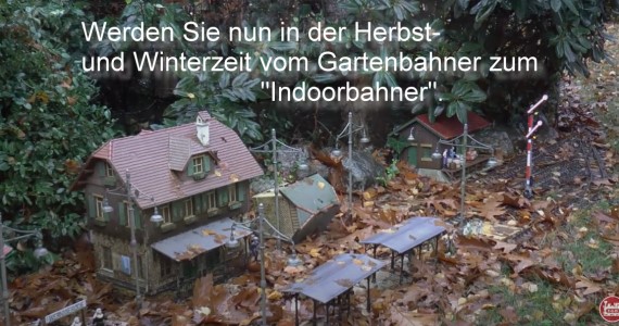 Vom Gartenbahner zum Indoorbahner: "Teppichbahner" 