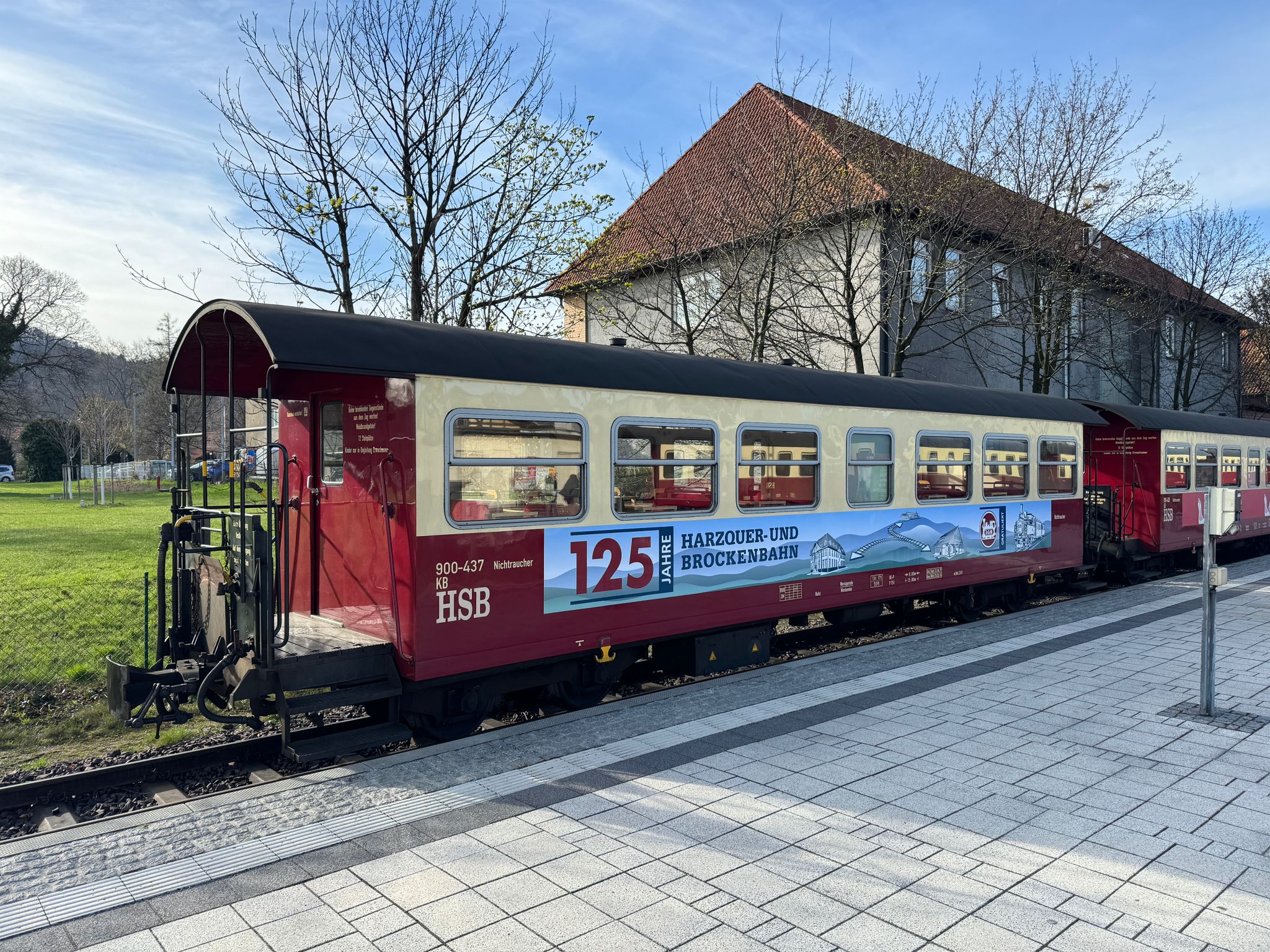 Sonderwagen im Original - 125 Jahre Harzquer- und Brockenbahn 