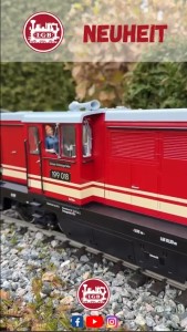 Ausgeliefert: LGB Herbstneuheit 2025 - Diesellok der SOEG 199-018