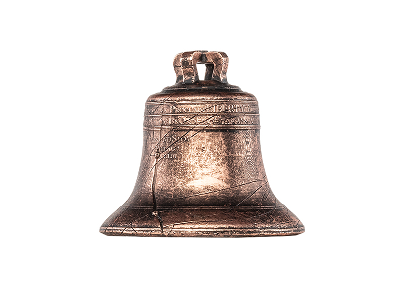 Unabh�ngigkeits-Glocke liegt bei.