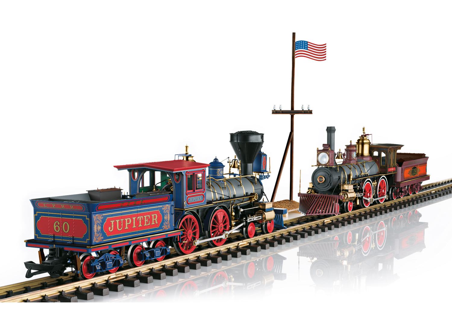 29000 - Dampflokomotiven-Set "Golden Spike" aus dem Jahre 2019