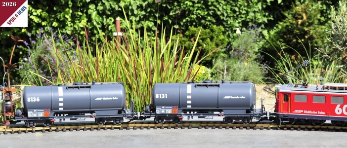 LGB Art. Nr. 47835 - RhB Kesselwagenset - ausgeliefert  