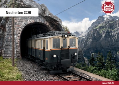 LGB Neuheiten 2026 - Neutheitenprospekt. 