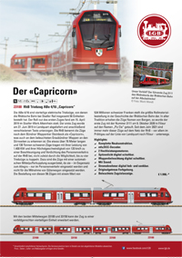 Herstellerannonce von LGB fr den Capricorn. Ausgabe 30 Spur G Magazin vom Juni 2023