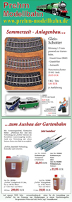 Prehm Modellbahnen - mit Prehmshop und Gartenbahnladen. Hndler 