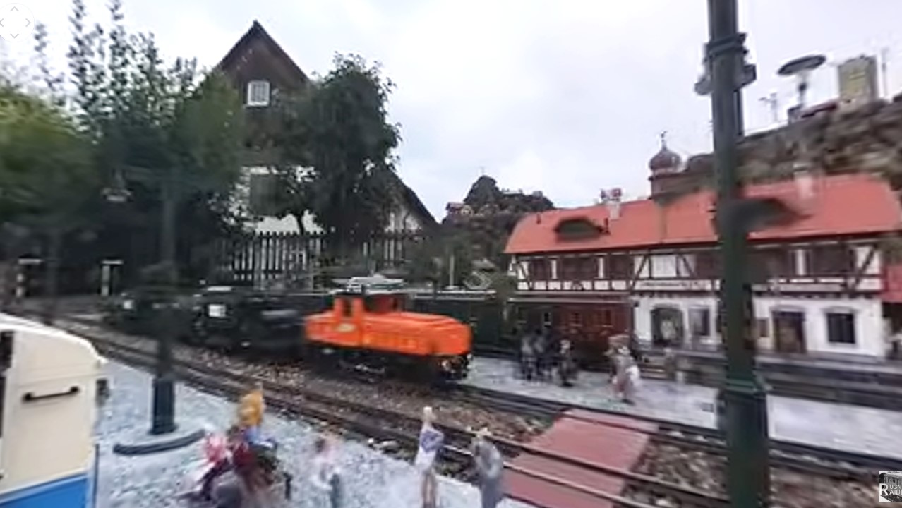Martin's LGB Gartenbahn 360⁰ Video Fahrt auf der Anlage 50 Jahre Jubiläum