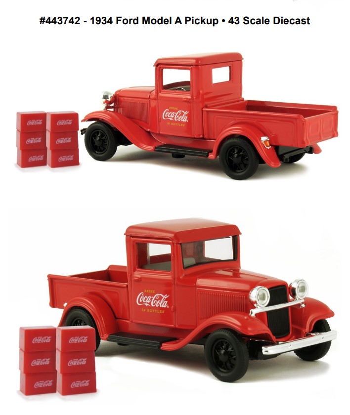 M&D International prsentiert Ford Pickup und Trailer - CocaCola von MOTOR City Classics