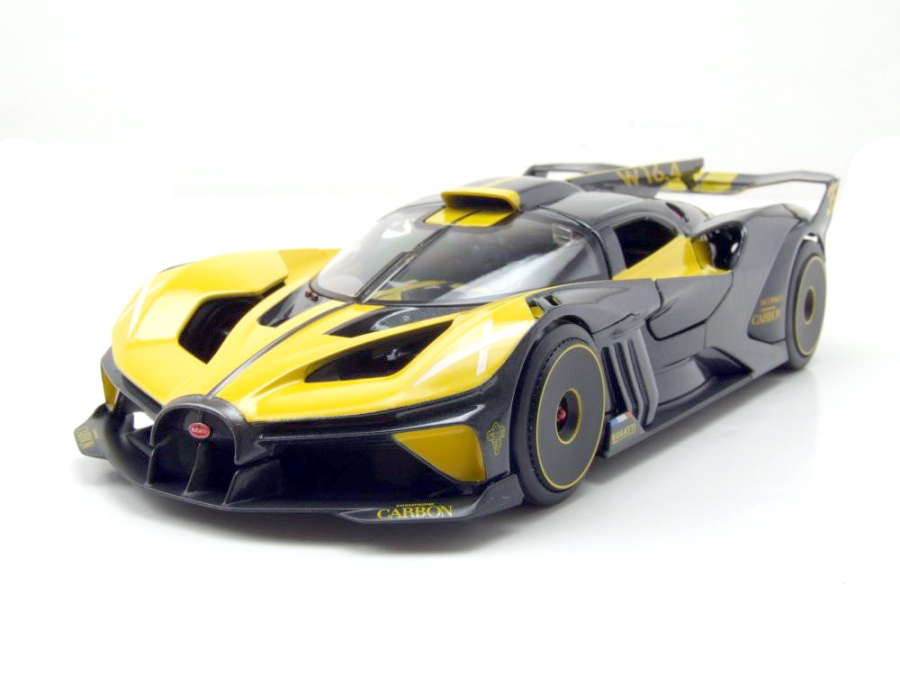 Bugatti Bolide, gelb / schwarz, Modellauto 1:24, Maisto, Art. Nr. MAI32911G