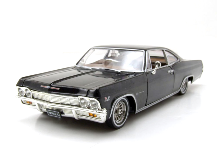 Chevrolet Impala SS 396 - Lowrider 1965, schwarz, Modellauto 1:24 , Welly, Art. Nr. WEL 22417LRSW