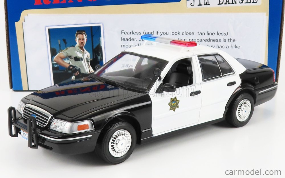 Greenlight - Crown Victoria Police Interceptor 1998 - Reno 911 - Carmodel 161037 - TV Series - Polizia