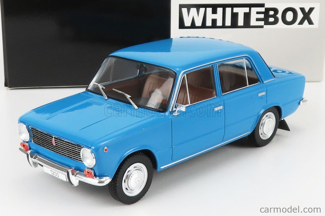 White Box Ar. Nr. WB124132 - Baujahr 1970, hellblau, Lada - 1200, Fiat 124 