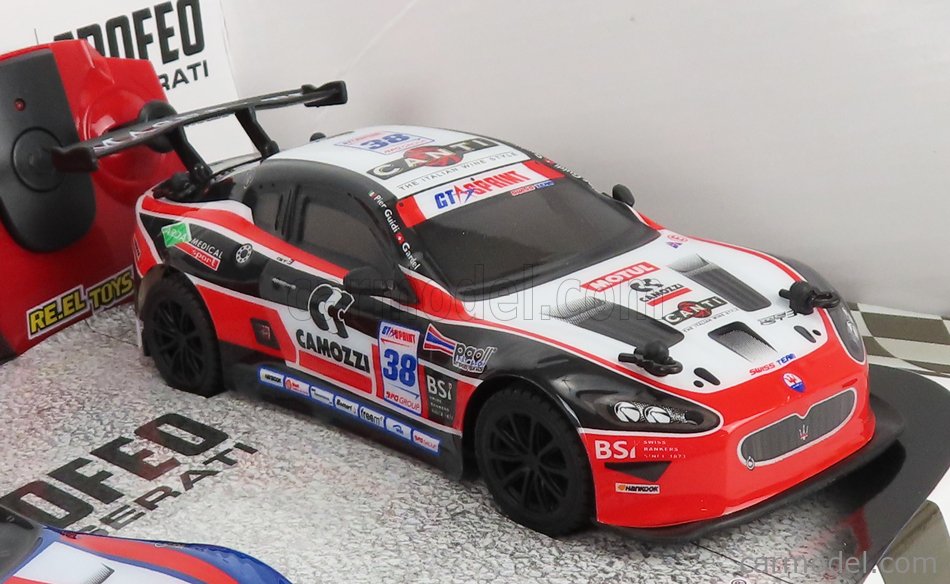 RE-EL TOYS - MASERATI - SET 2X GRANTURISMO GT3 TROFEO N 99 RACING 2015 + N 38 TROFEO RACING 2015