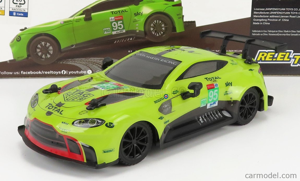 RE-EL Toys - Aston Martin - Vantage 2018 - RE-EL TOYS - ASTON MARTIN - VANTAGE GTE 4.0L TURBO V8 TEAM ASTON MARTIN RACING N 95 24h LE MANS 2019 N.THIIM - M.SORENSEN - D.TURNER