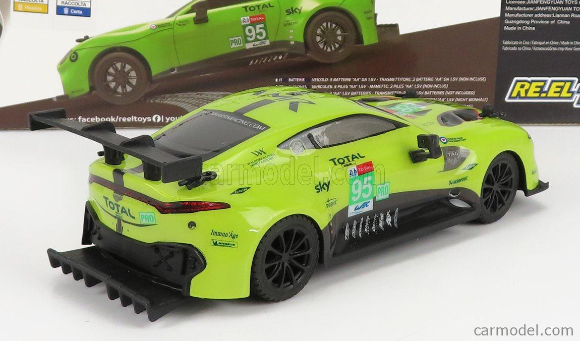 RE-EL Toys - Aston Martin - Vantage 2018 - RE-EL TOYS - ASTON MARTIN - VANTAGE GTE 4.0L TURBO V8 TEAM ASTON MARTIN RACING N 95 24h LE MANS 2019 N.THIIM - M.SORENSEN - D.TURNER