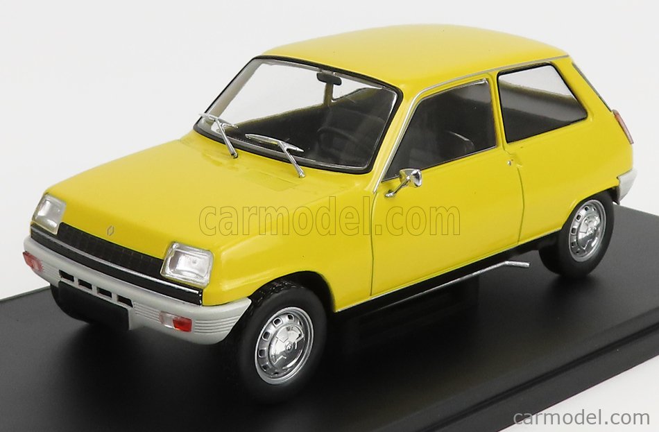 Renault R5, Baujahr 1973, zitronengelb, CAR158162, Modellauto fr die Gartenbahn, 1:24, Neuheit 2022, Neuheit 2021, Carros-Inequeciveis-Portugal