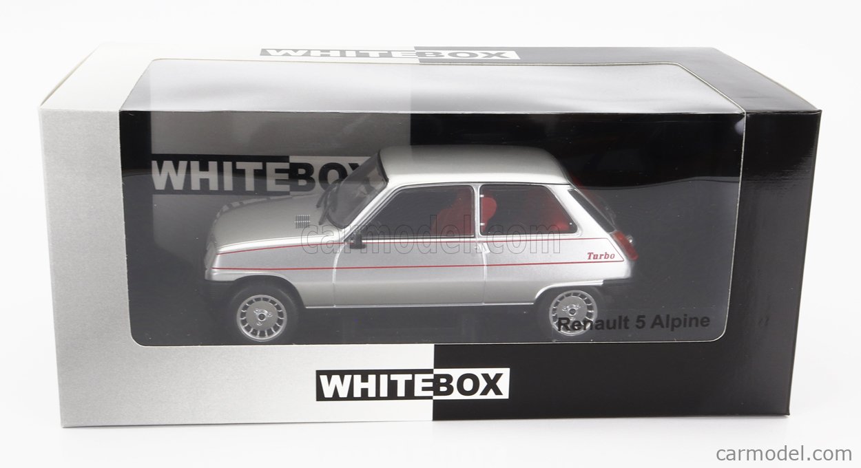 White Box, WB124152, EAN 4052176757437, Renault, Renault R5, Alpine Turbo, silber