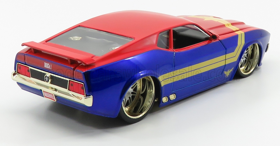 Ford Mustang Mach I - USA - aus dem Jahre 1973 mit Captain Marvel Figur - Film aus 2019