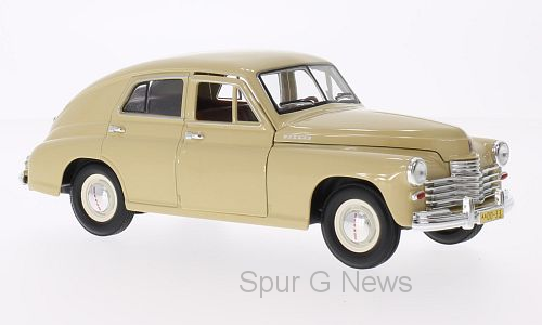 GAZ M20 Pobeda, beige, Ostalgieautos, Ostalgie, Lucky die Cast, LDC24214rt/be