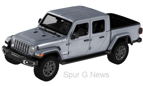 Jeep Gladiator Overland Hardtop,silber, Mastab 1:27, 2021