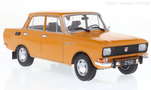 White Box - Ankündigung - Moskwitsch, 2140, Orange, Baujahr 1975