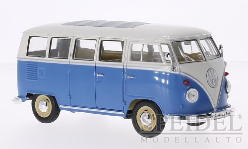 1963 - VW Bus T1 , blau / weiss 