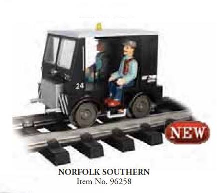 Bachmann Art. Nr. 96285, Speeder nr. 24, Norfolk Southern 