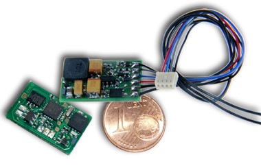 Alle Micro-Module haben Stand- und Fahrgerusche, Signalhorn und/oder Glocke, sowie Bremsenquietschen. 