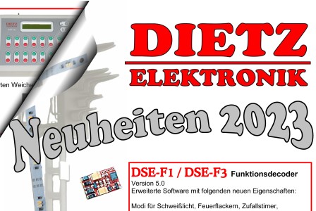 DIETZ - Elektronik -. Neuheiten 2023 zur Spielwarenmesse. 