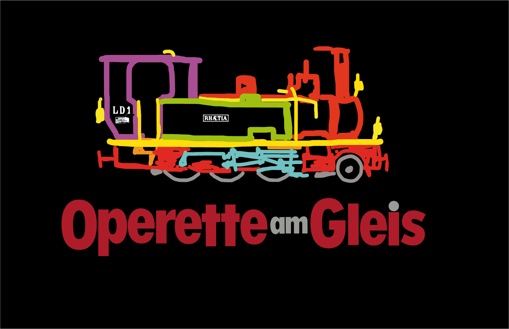 Ein kultureller Höhepunkt des Festwochenendes ist die «Operette am Gleis». Die eigens für diesen Anlass geschaffene Musiktheaterproduktion verbindet Eisenbahngeschichte, Schauspiel und Live-Musik. Vor der eindrucksvollen Kulisse des Originalzuges mit der betriebsfähigen Dampflok «RHÆTIA» wird die Abfahrt des Eröffnungszuges der ehemaligen Schmalspurbahn Landquart–Davos im Oktober 1889 operettenhaft nachgezeichnet.