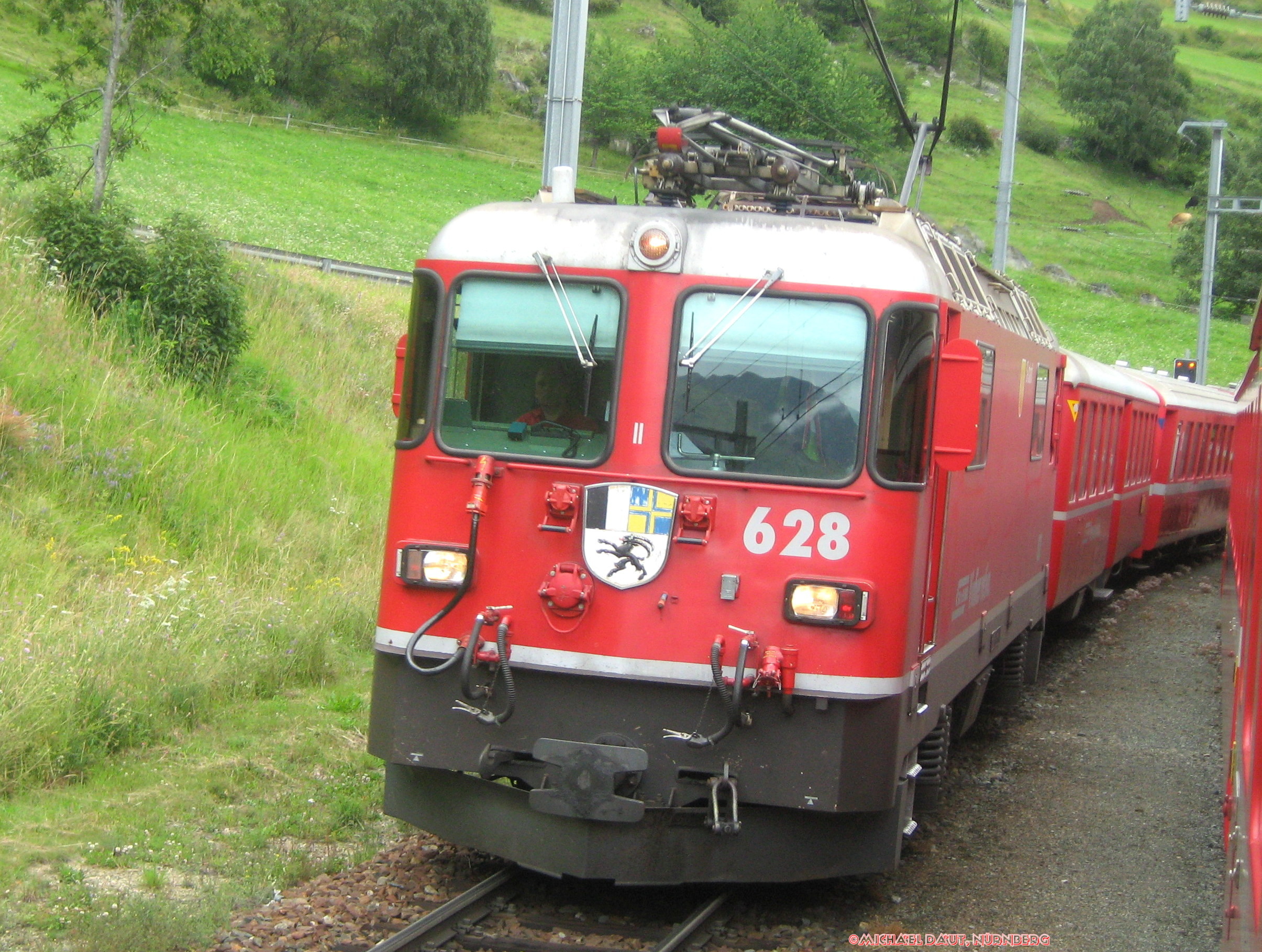 Vorbildfoto oben fr Artikel Kiss 610 082 von Michael Daut, Nrnberg.Nach Umstellung von runden auf eckige Scheinwerfer. Artikel Nummer: 610 082 