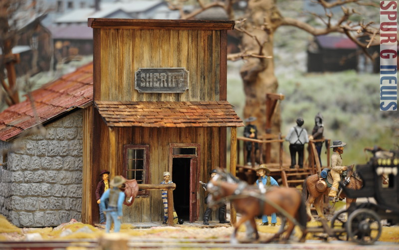 Sheriff - Office auf der West Side Lumber Company Railroad Anlage