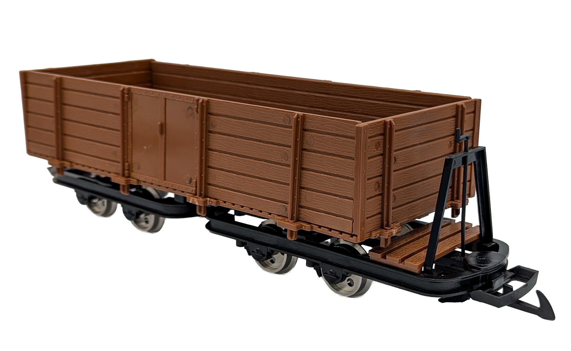 Art. Nr. 0182 - Feldbahnhochbordwagen - 4achsig - braun - UVP 120 EUR