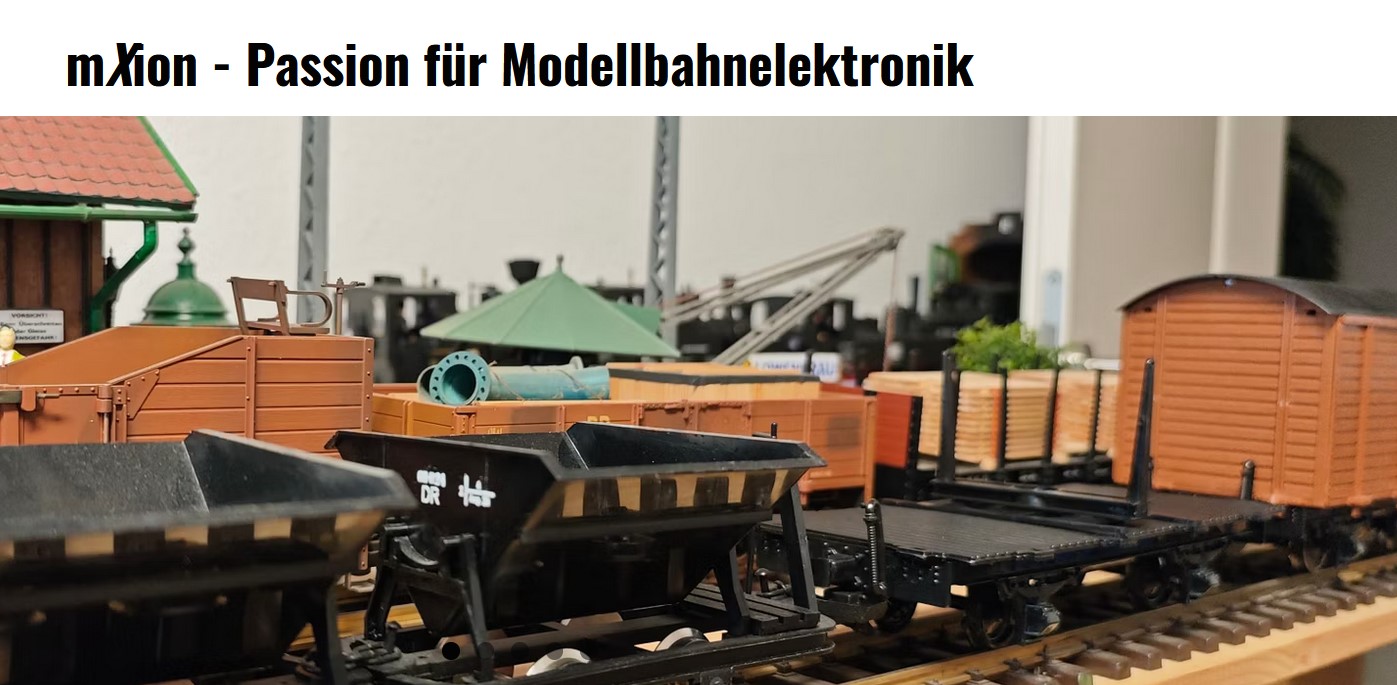 mXion - Passion f�r Modellbahnelektronik - Einstiegsbild 2026