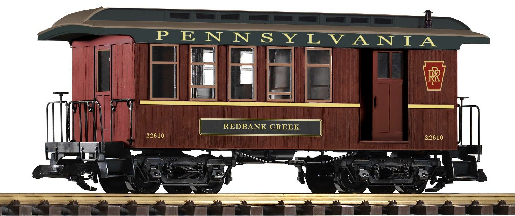 G Personen- / Gepckwagen Pennsylvania Railroad (PRR), Redbank Creek, 22610, Art. Nr. 38659