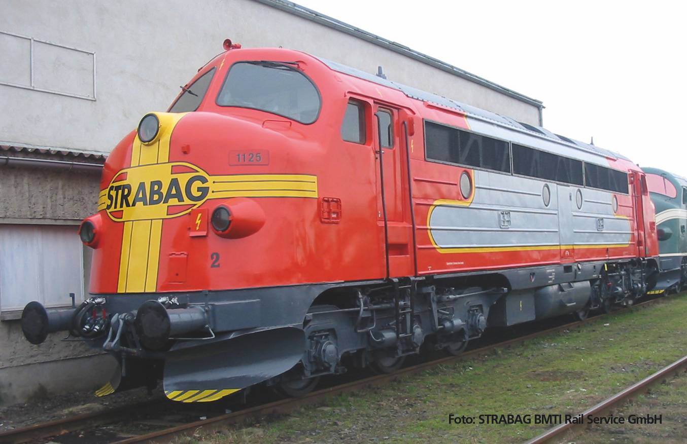 G Diesellokomotive NOHAB - Strabag - Epoche V - Artikelnummer 37450