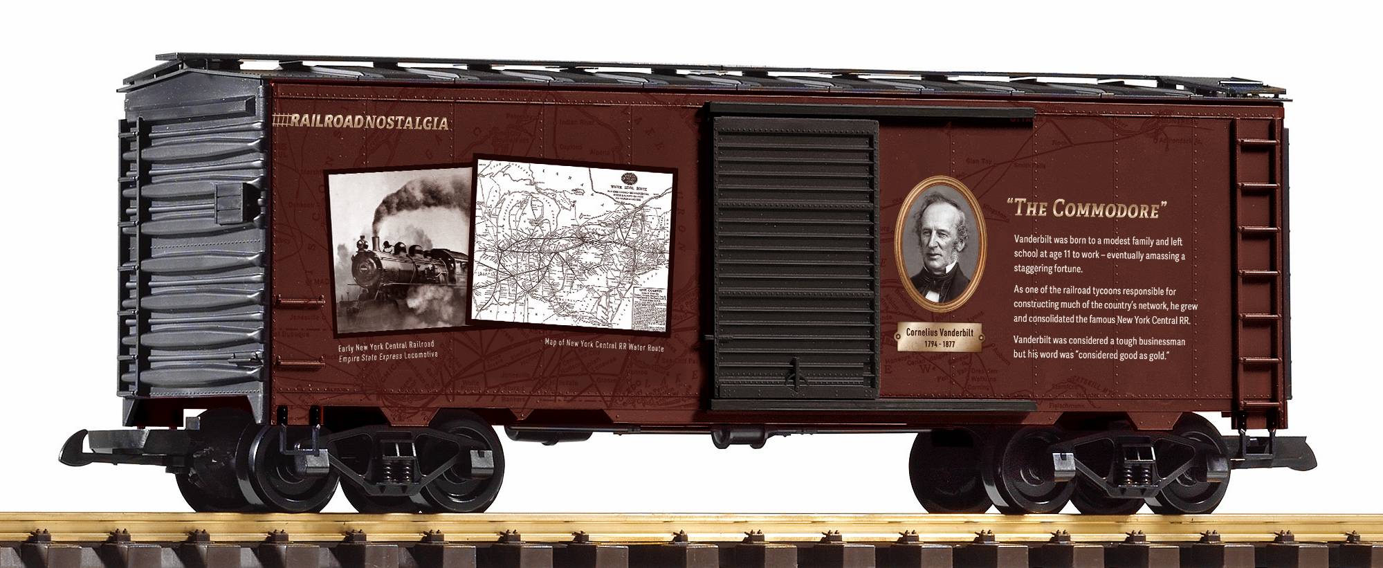 G Gedeckter Gterwagen "Railroad Nostalgia" #1 - Art. Nr. 38962