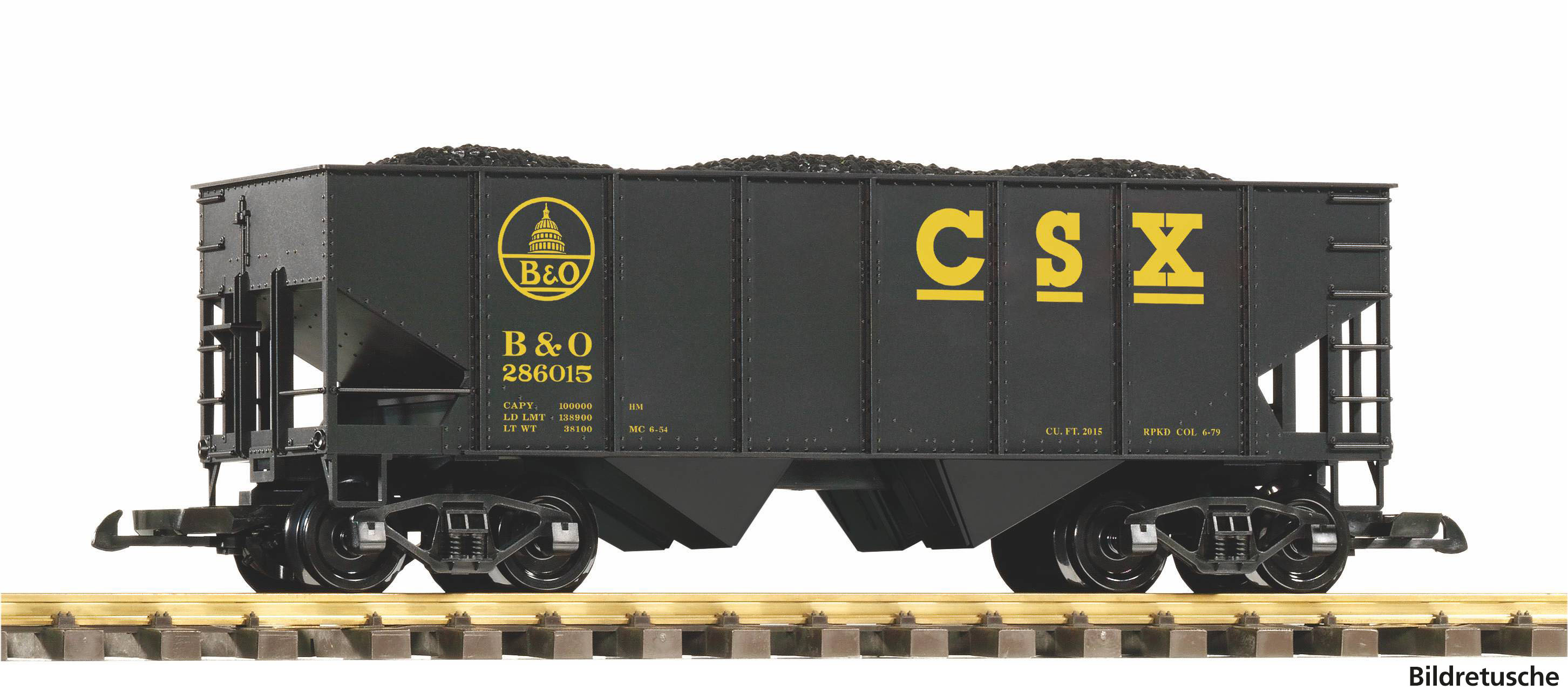 G Schüttgutwagen CSX / B&O mit Kohleladung - Art. Nr. 38973