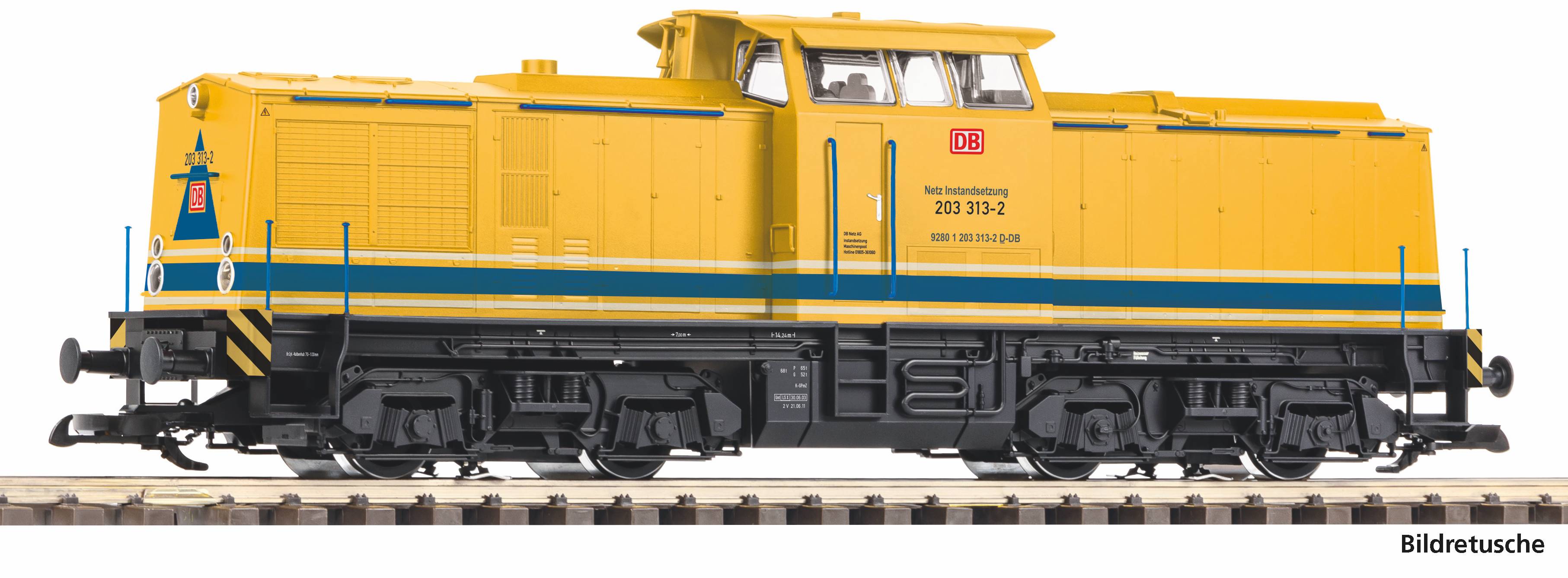 PIKO Neuheit 2025 37558 - G Diesellok BR 203 DB Netz V