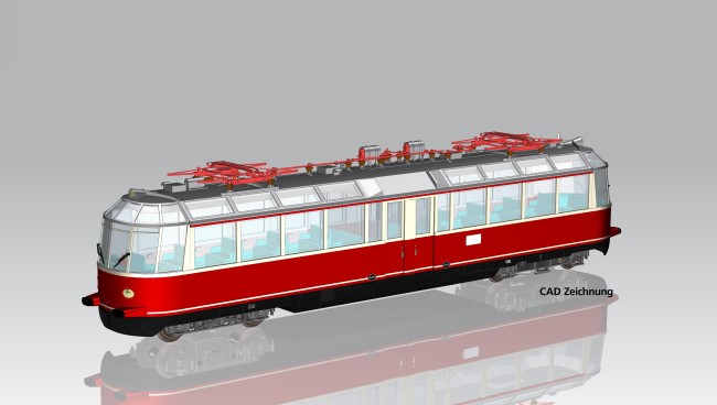 PIKO 37330 G Elektrotriebzug "Gl�serner Zug" DB IV