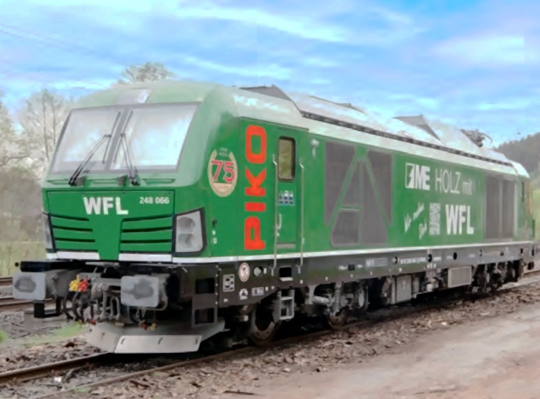 PIKO 37471 - G Zweikraftlok Vectron "dual mode" NorthRail / PIKO / WFL VI - digitale Version 