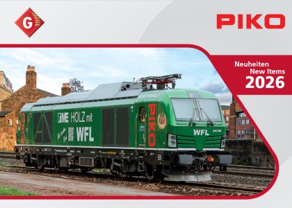 PIKO Neuheitenprospekt 2026 steht zum download bereit! 