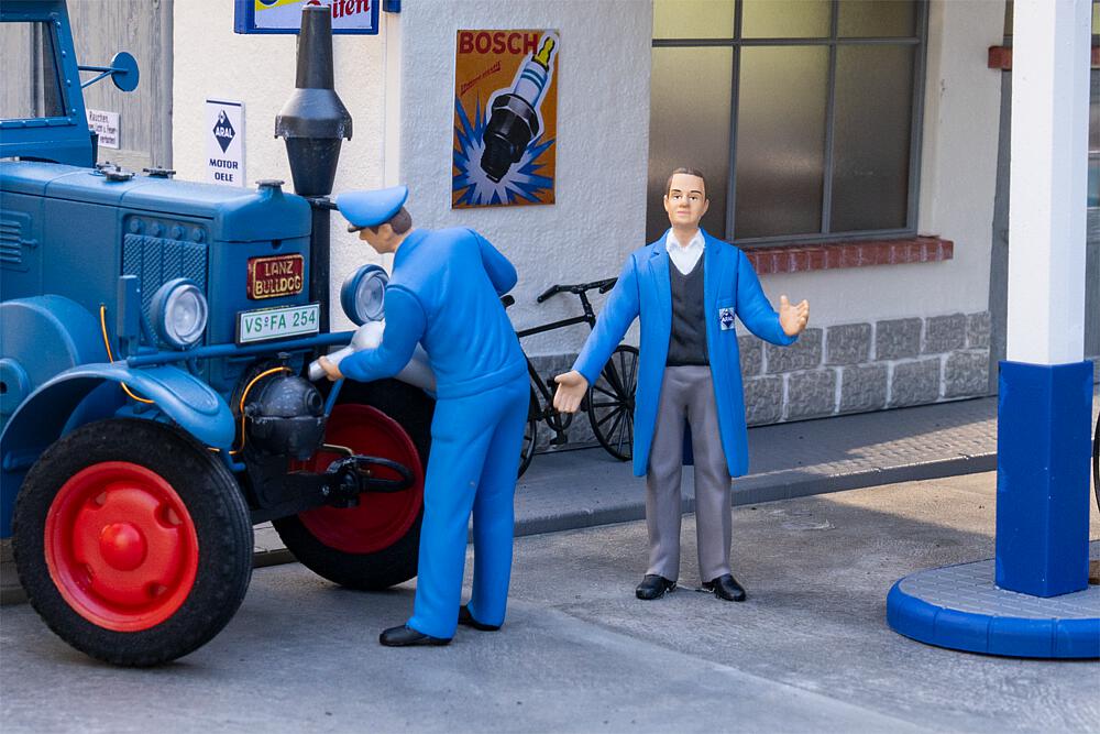 Art. Nr. 331535 - Tankstellenpersonal - zwei Figuren 