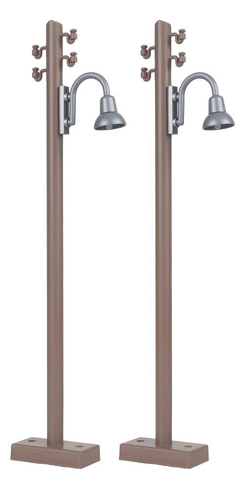 POLA Art. Nr. 333232 - Holzmast mit Bogenleuchte, 2 St�ck 