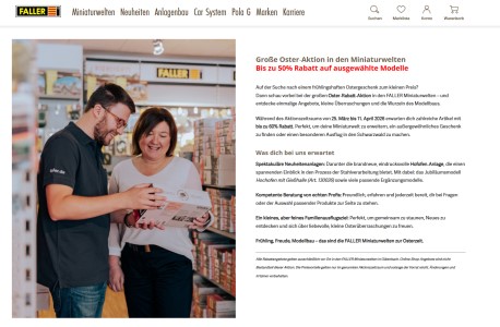 Gro�e POLA - Faller Osteraktion - aber nur in G�tenbach dem Sitz von Faller 