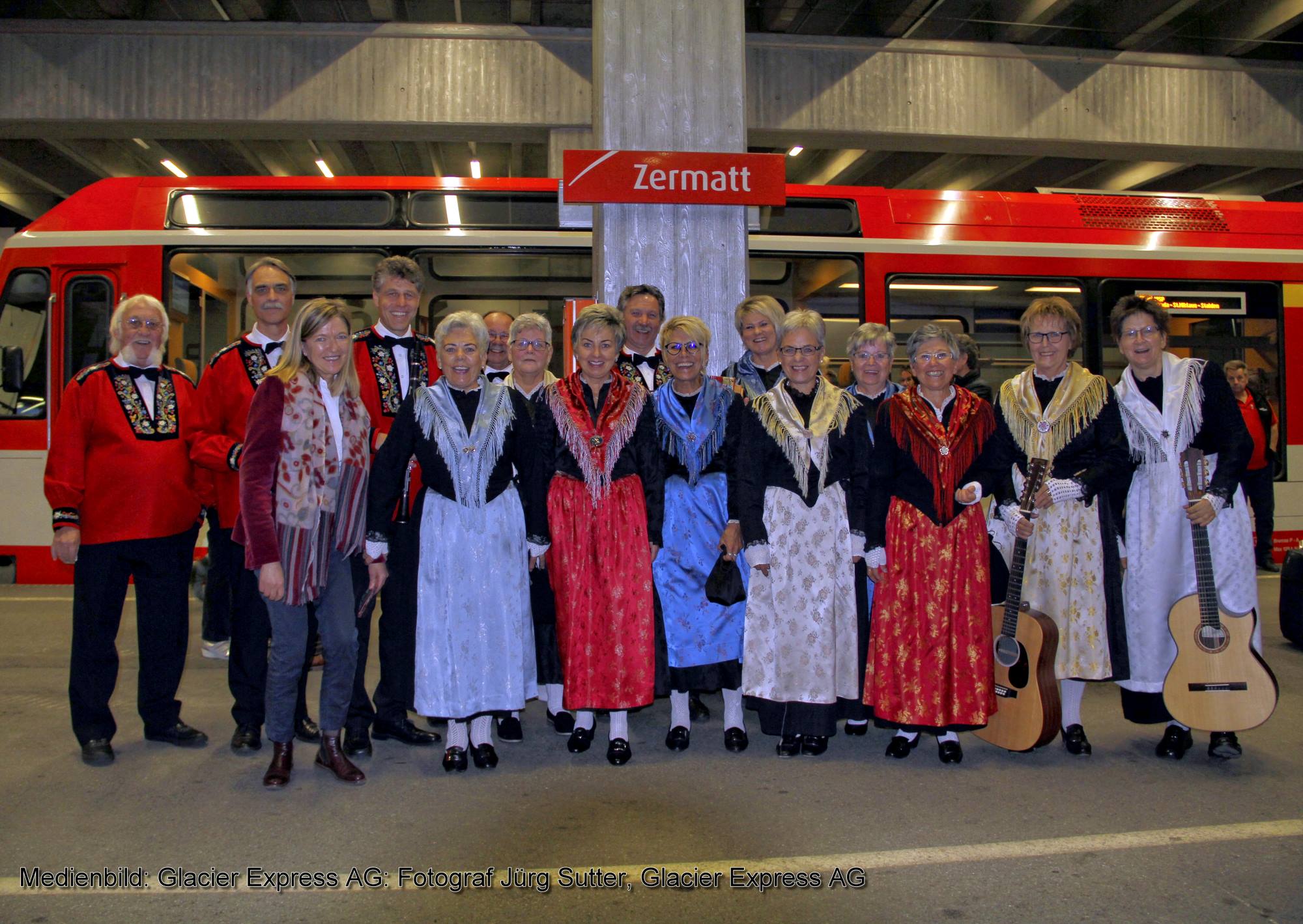 Vorstellung der CD - GlacierExpress - Das Chrli-Melody und die Kapelle Oberalp