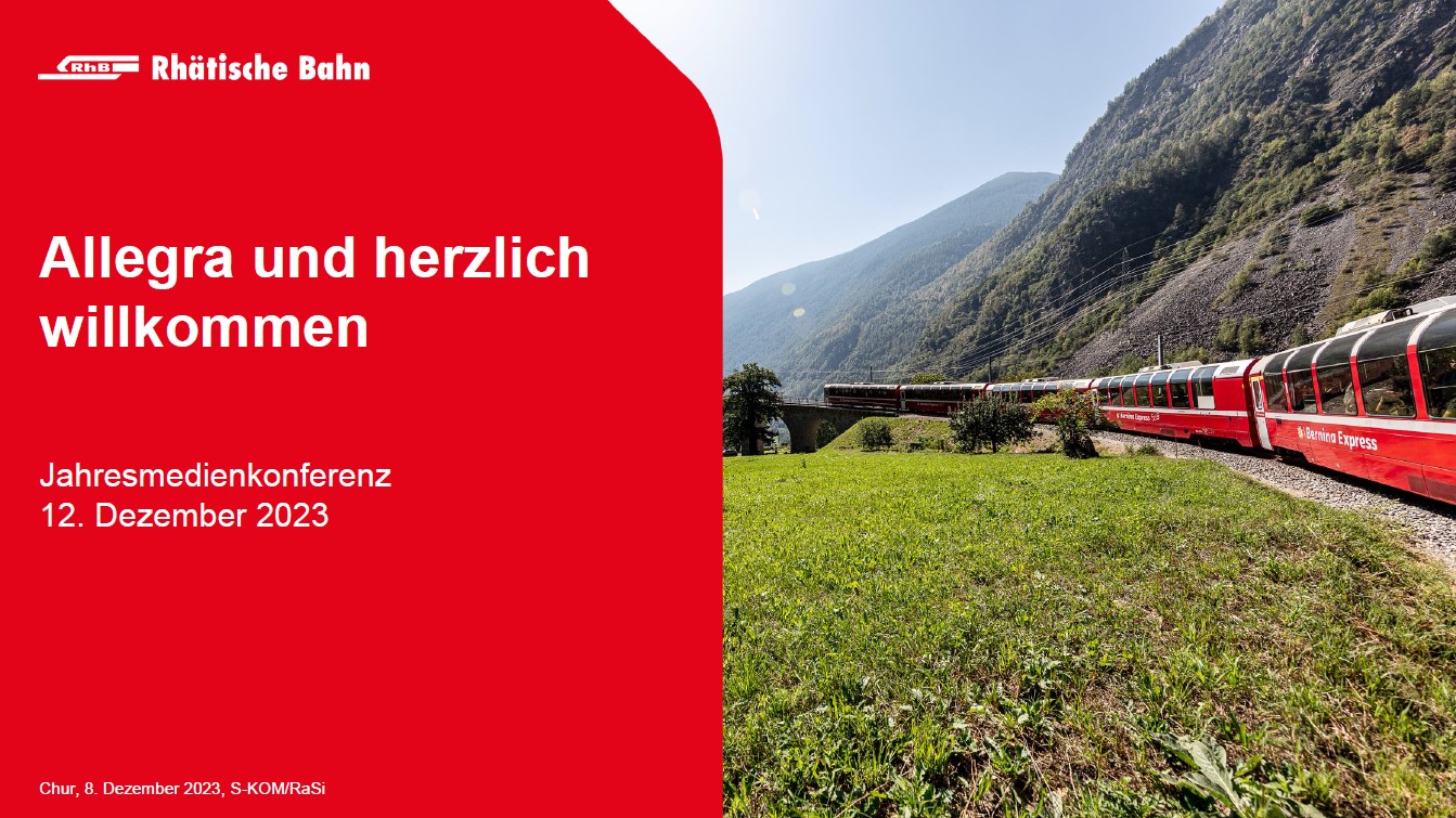 Wenn Sie auf das Bild klicken ffnet sich das pdf mit 27 Seiten zur Jahresmedienkonferenz der Rhtischen Bahn vom 12. Dezember 2023! 