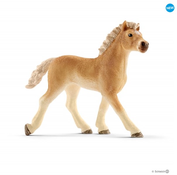 Schleich Artikelnummer: 13814: , Mit drei Jahren sind Haflinger-Fohlen bereits fast ausgewachsen. Bis zu ihrem fnften Lebensjahr knnen sie aber noch einmal drei bis sechs Zentimeter zulegen.