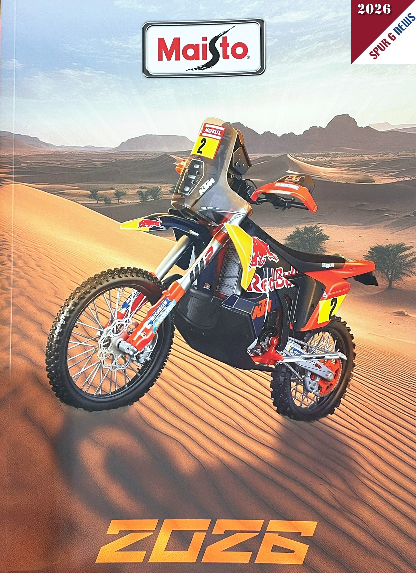 Im Maisto Katalog sind auch verschiedene Kategorien unterteilt. In der Rubrik 1:24 ist ein Honda Civic EG6 Vtec, ein Nissan GT-R 2025 und ein 2024er Toyota Land Cruister als Neuheit 2026 abgebildet. 